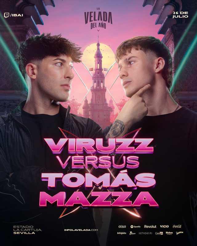 Viruzz vs Tomás Mazza — La Velada del Año V poster artwork