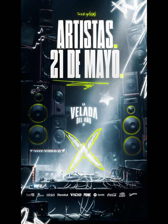Artist Presentation — La Velada del Año IV poster artwork