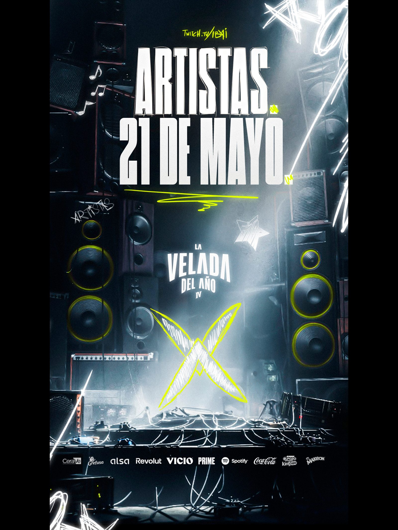 Artist Presentation — La Velada del Año IV poster artwork