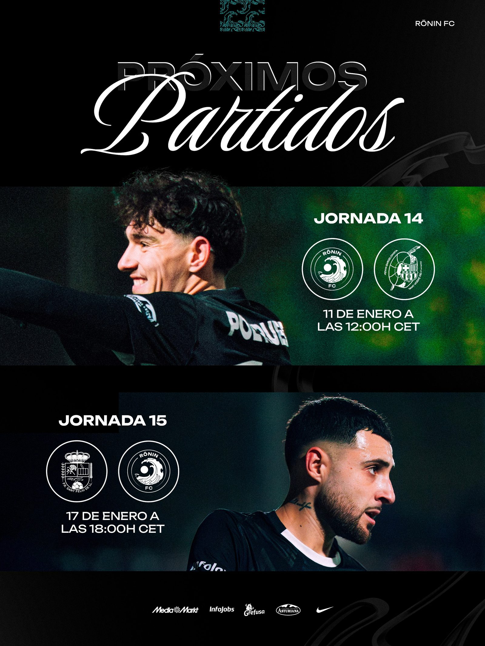 Próximos Partidos — Ronin FC poster artwork