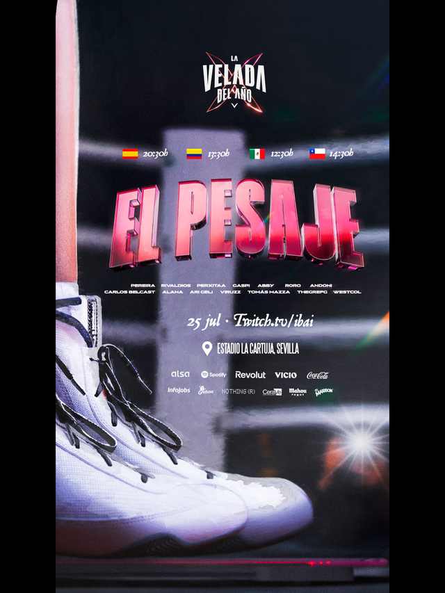 Weigh-In — La Velada del Año V poster artwork