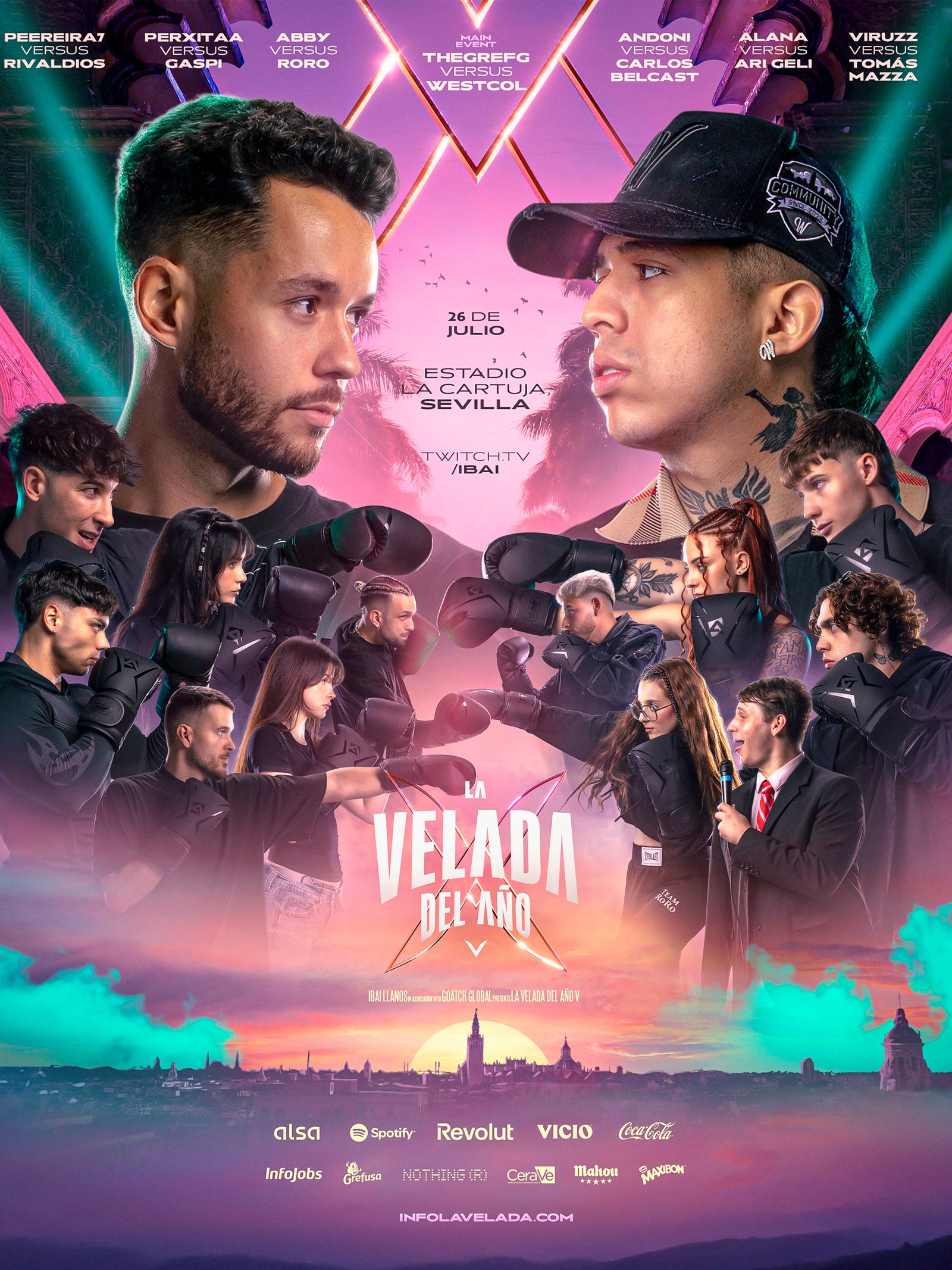 La Velada del Año V — Main Key Art poster artwork