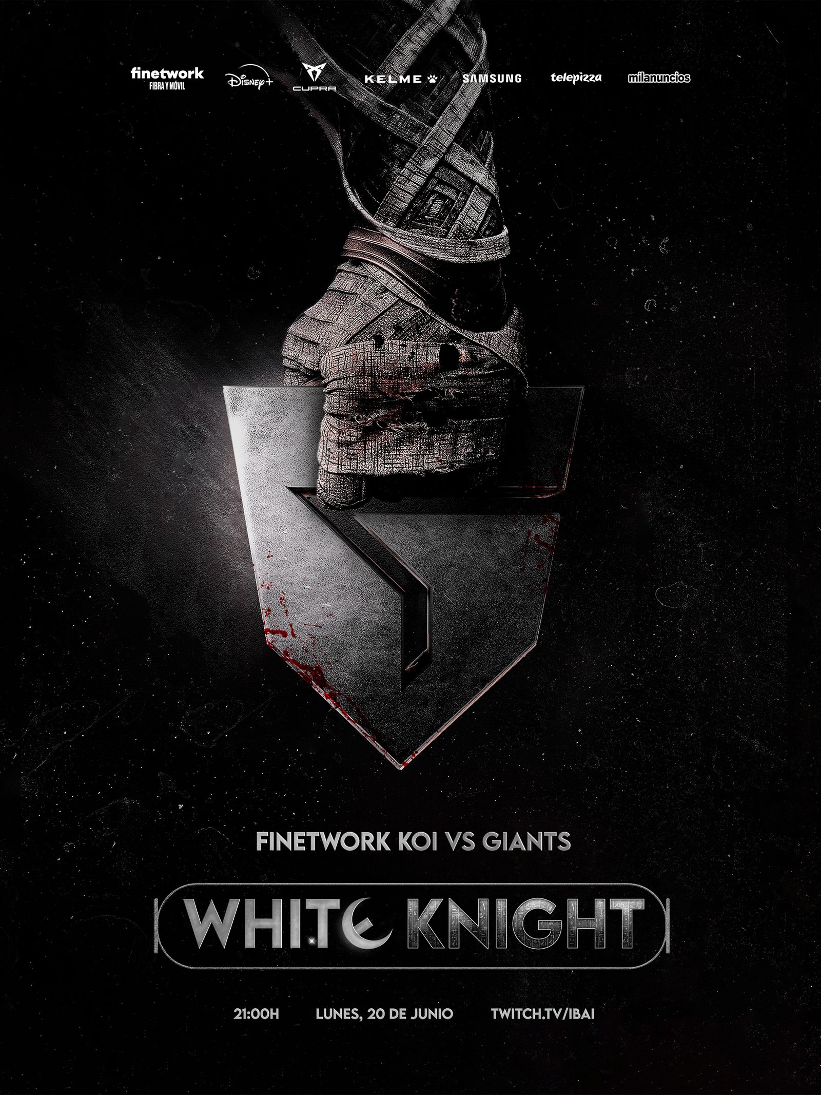 KOI x MoonKnight - Collaborative Promotional Poster poster artwork
