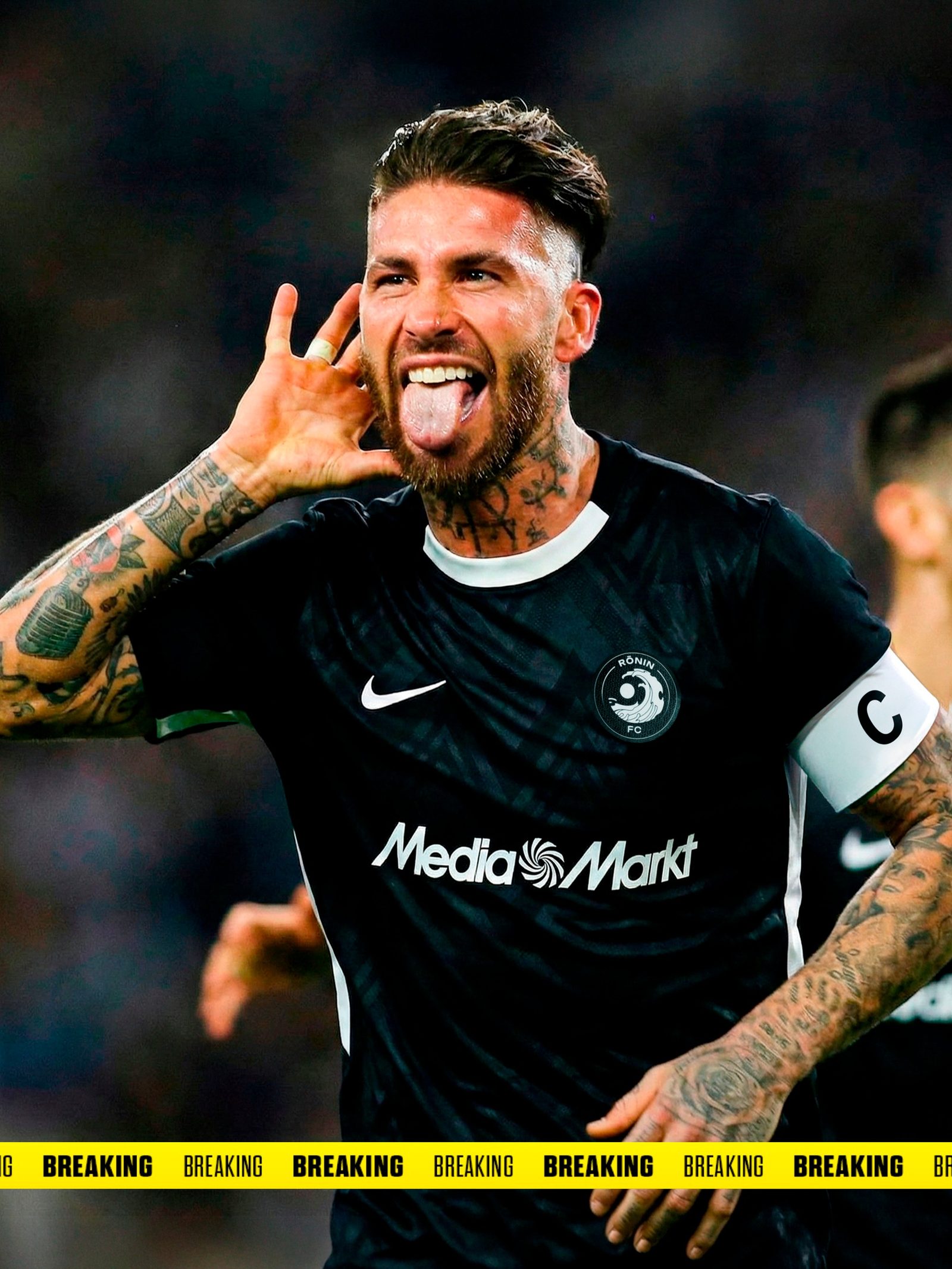Sergio Ramos — Ronin FC poster artwork