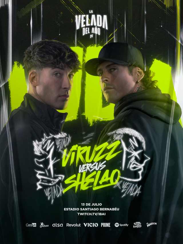 Viruzz vs Shelao — La Velada del Año IV Poster poster artwork