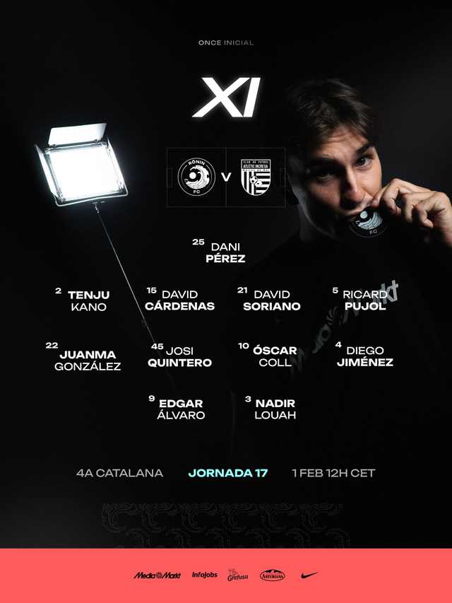 XI Jornada 17 — Ronin FC poster artwork