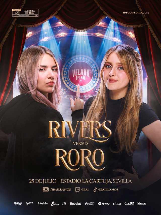 Rivers vs Roro — La Velada del Año VI poster artwork
