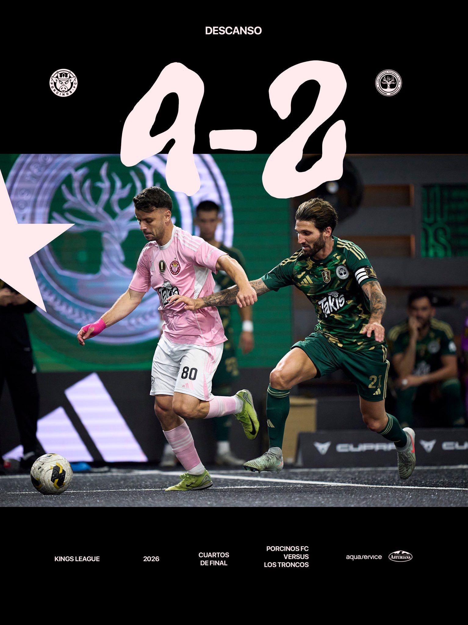 Descanso — Porcinos FC poster artwork