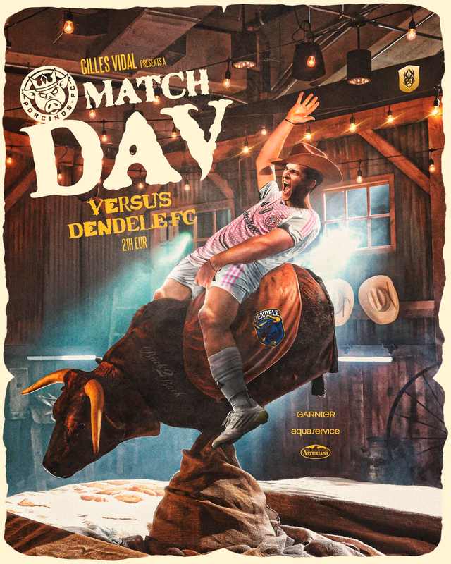 Gilles — Porcinos FC poster artwork