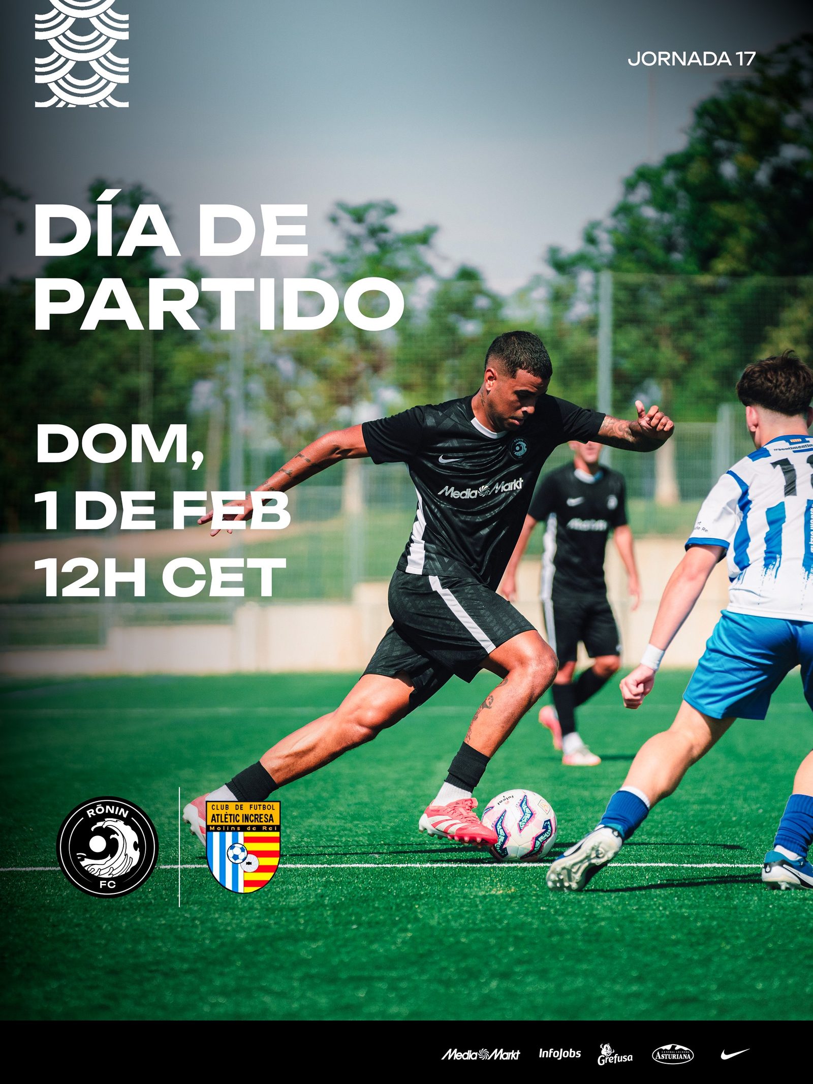Día de Partido J17 — Ronin FC poster artwork
