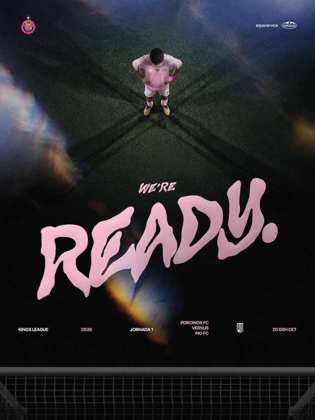 We're Ready — Porcinos FC poster artwork