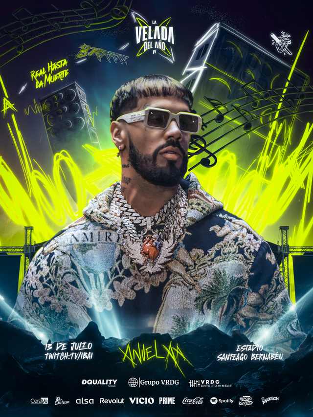 La Velada del Año IV - Anuel AA poster artwork