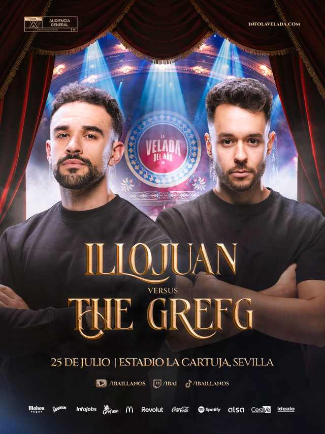 IlloJuan vs Grefg — La Velada del Año VI poster artwork