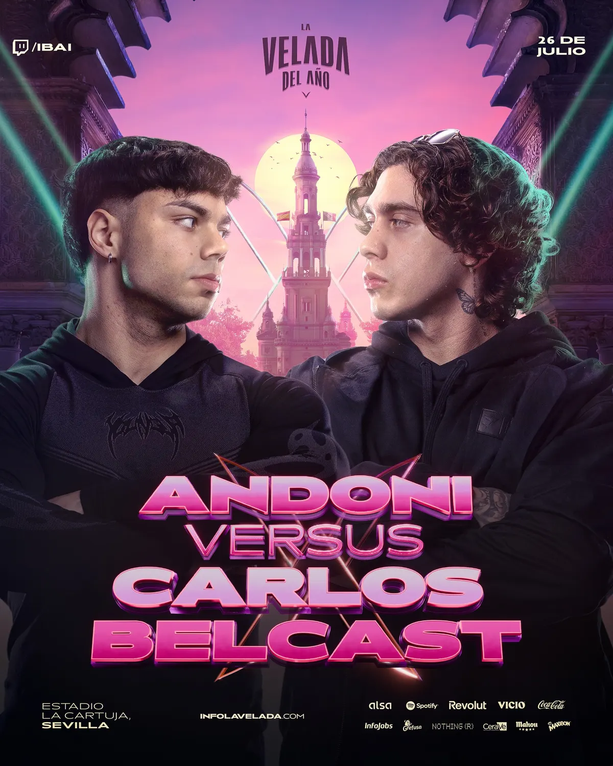 Andoni vs Carlos Belcast — La Velada del Año V