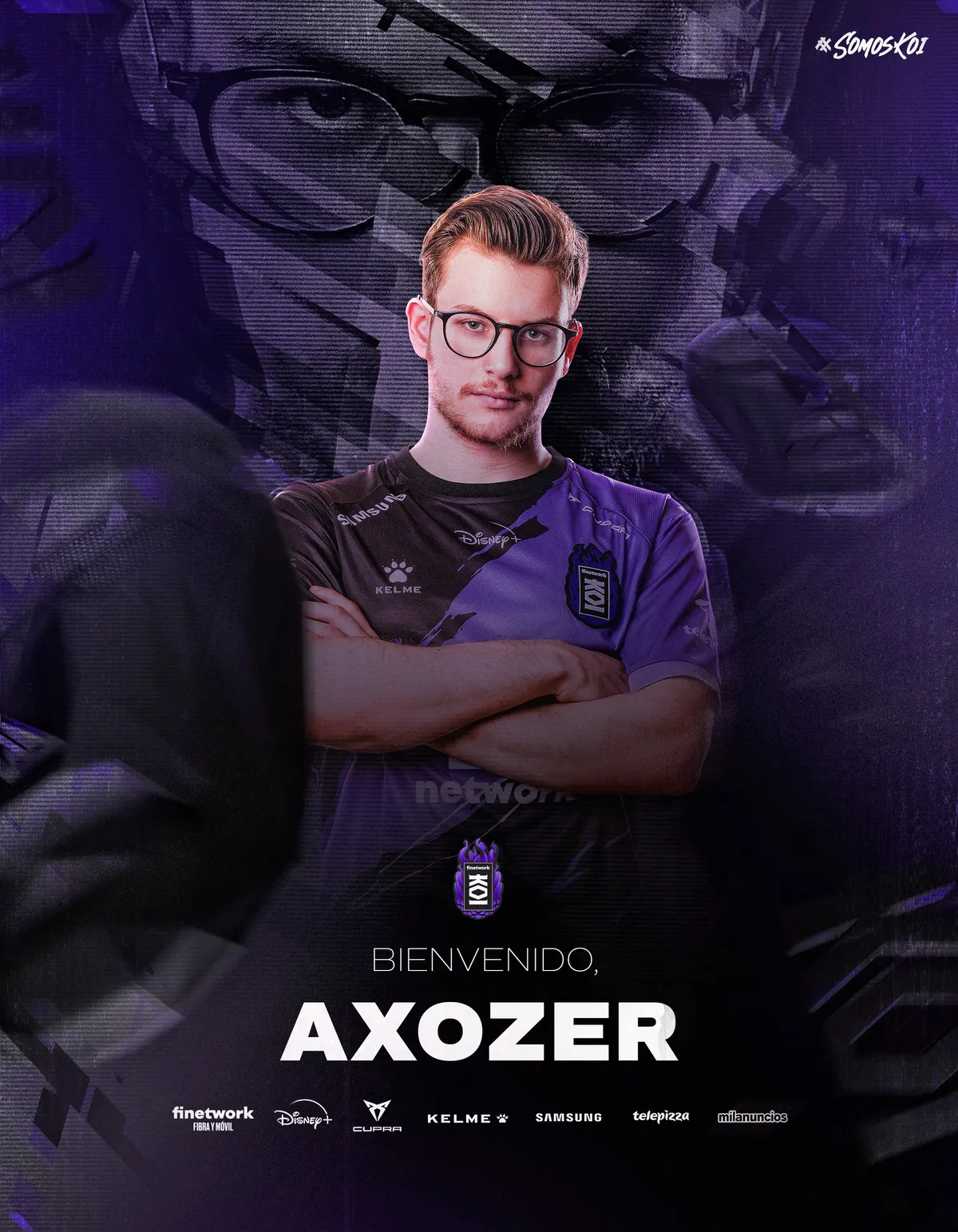 Bienvenido, Axozer — Movistar KOI Player Signing