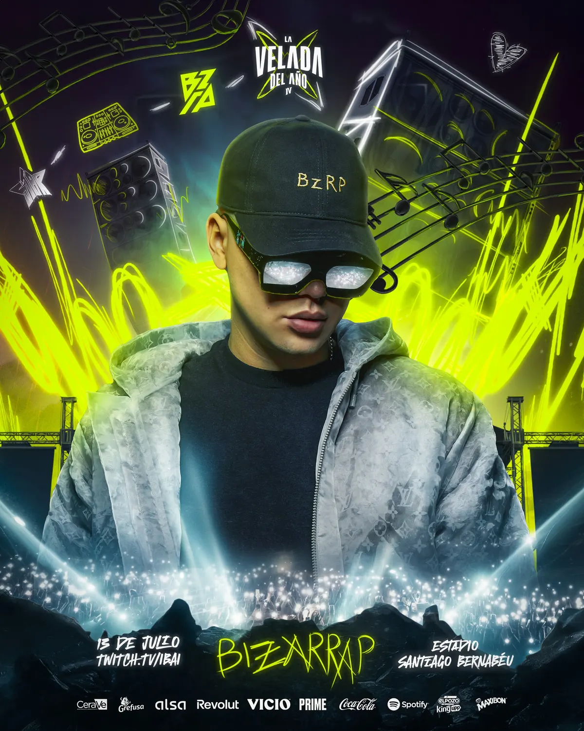 Bizarrap — La Velada del Año IV Artist Announcement
