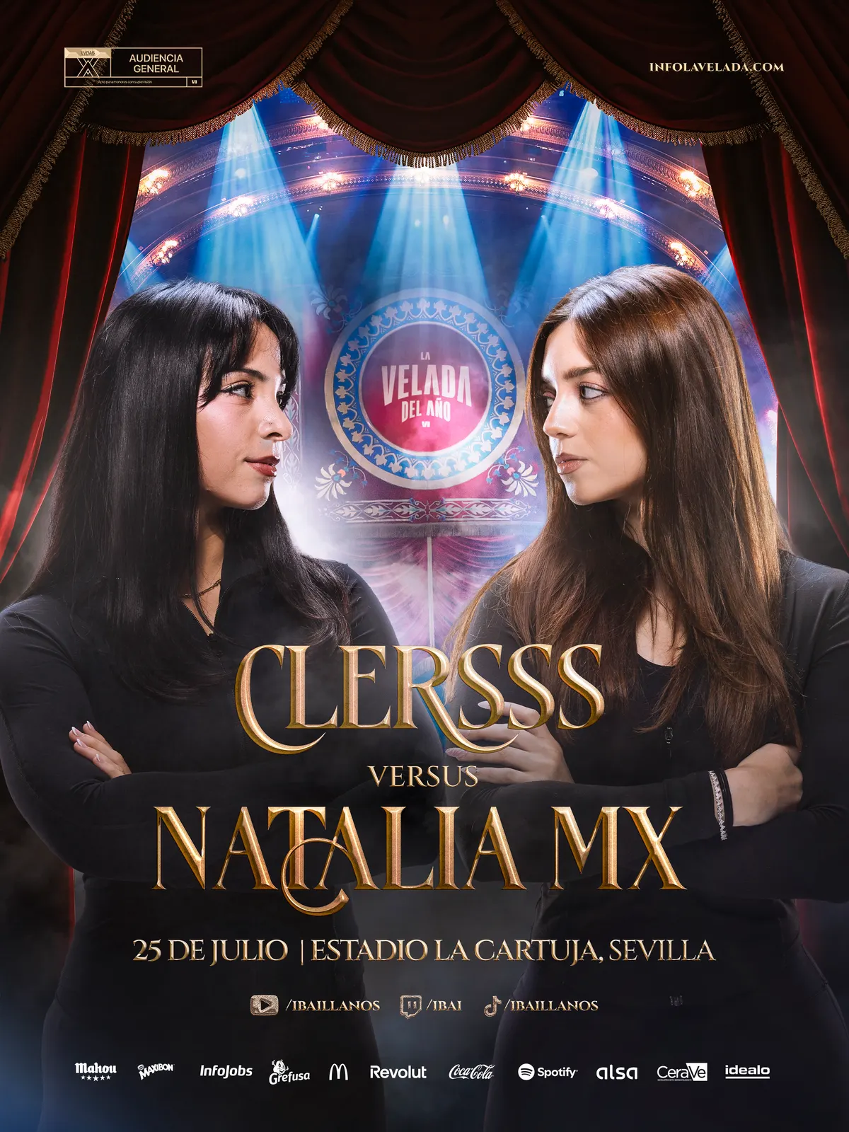Clersss vs Natalia MX — La Velada del Año VI