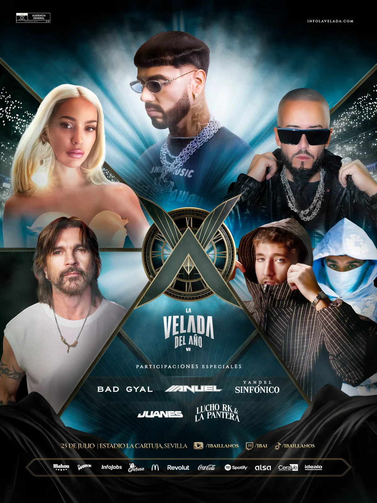 Artist Lineup — La Velada del Año VI