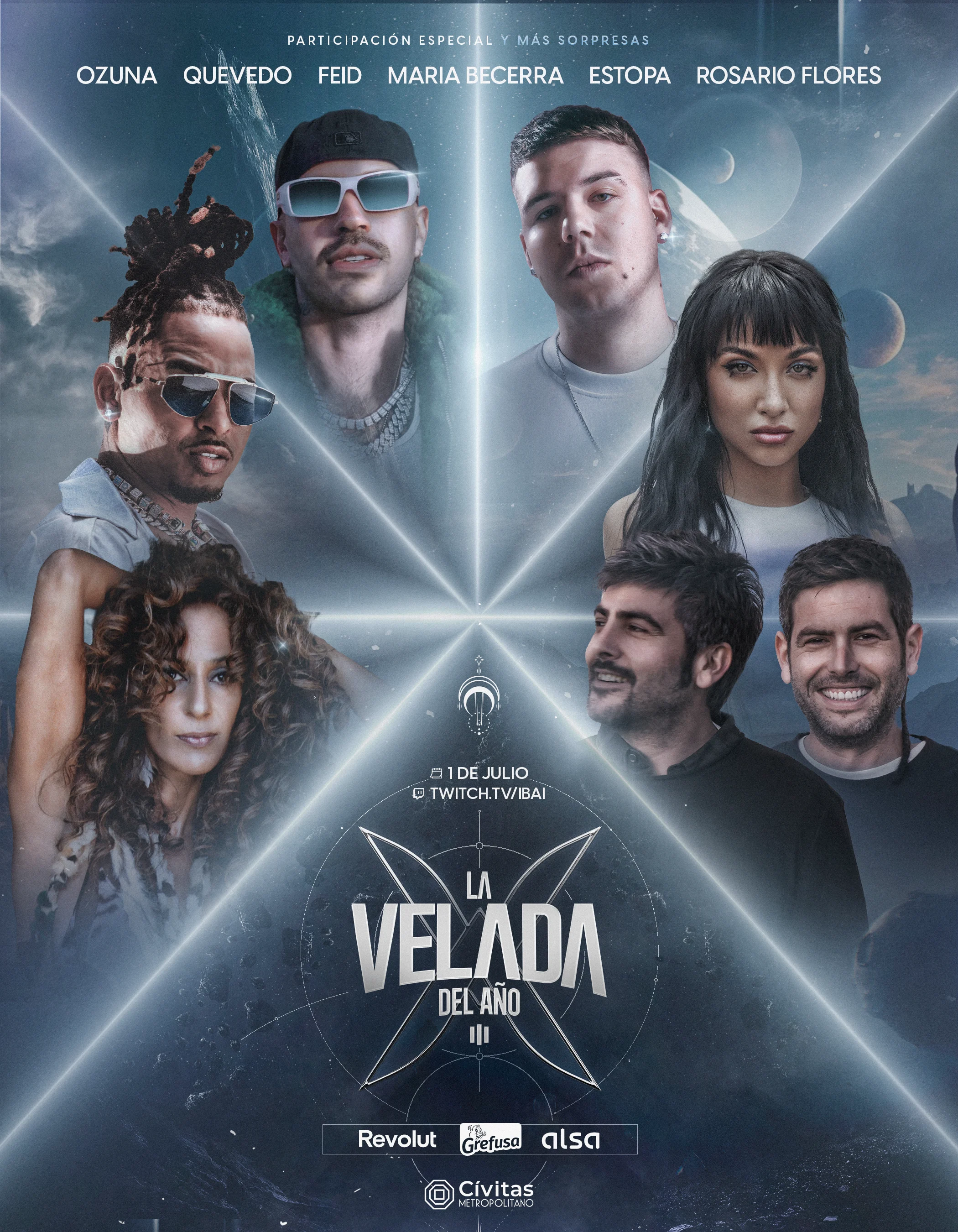 Lineup de Artistas - Póster