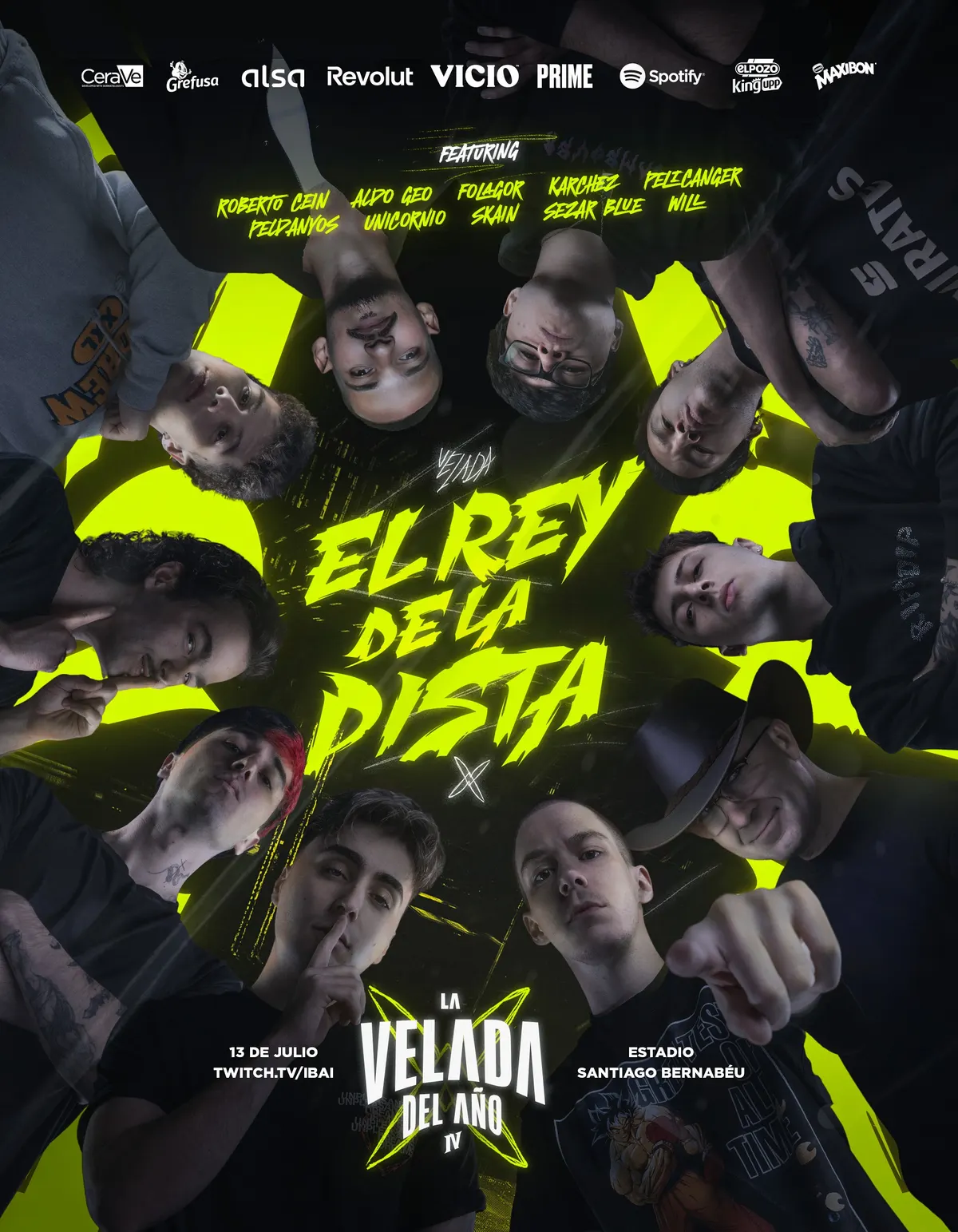 El Rey de la Pista — La Velada del Año IV