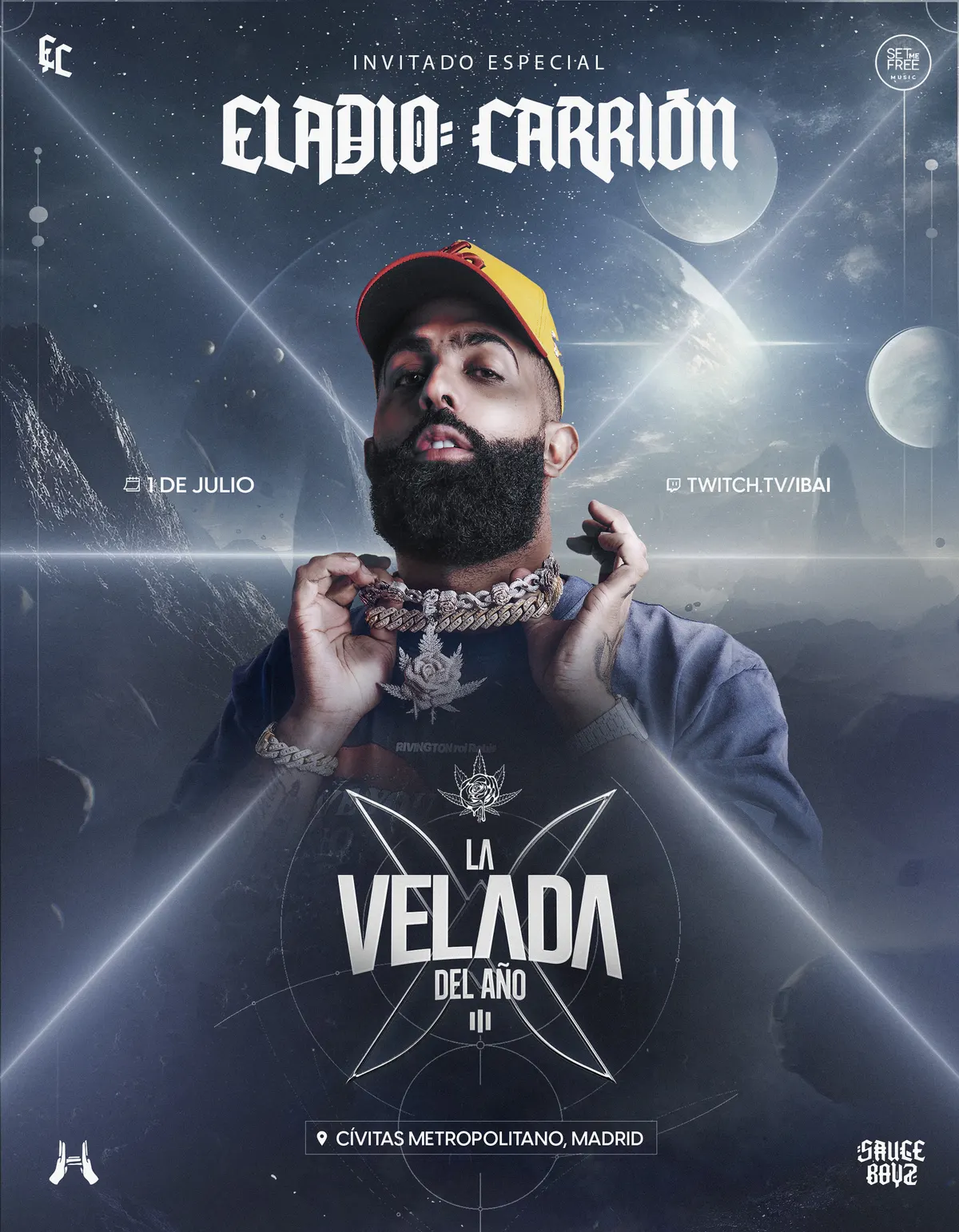 Eladio Carrión — La Velada del Año III Artist Announcement