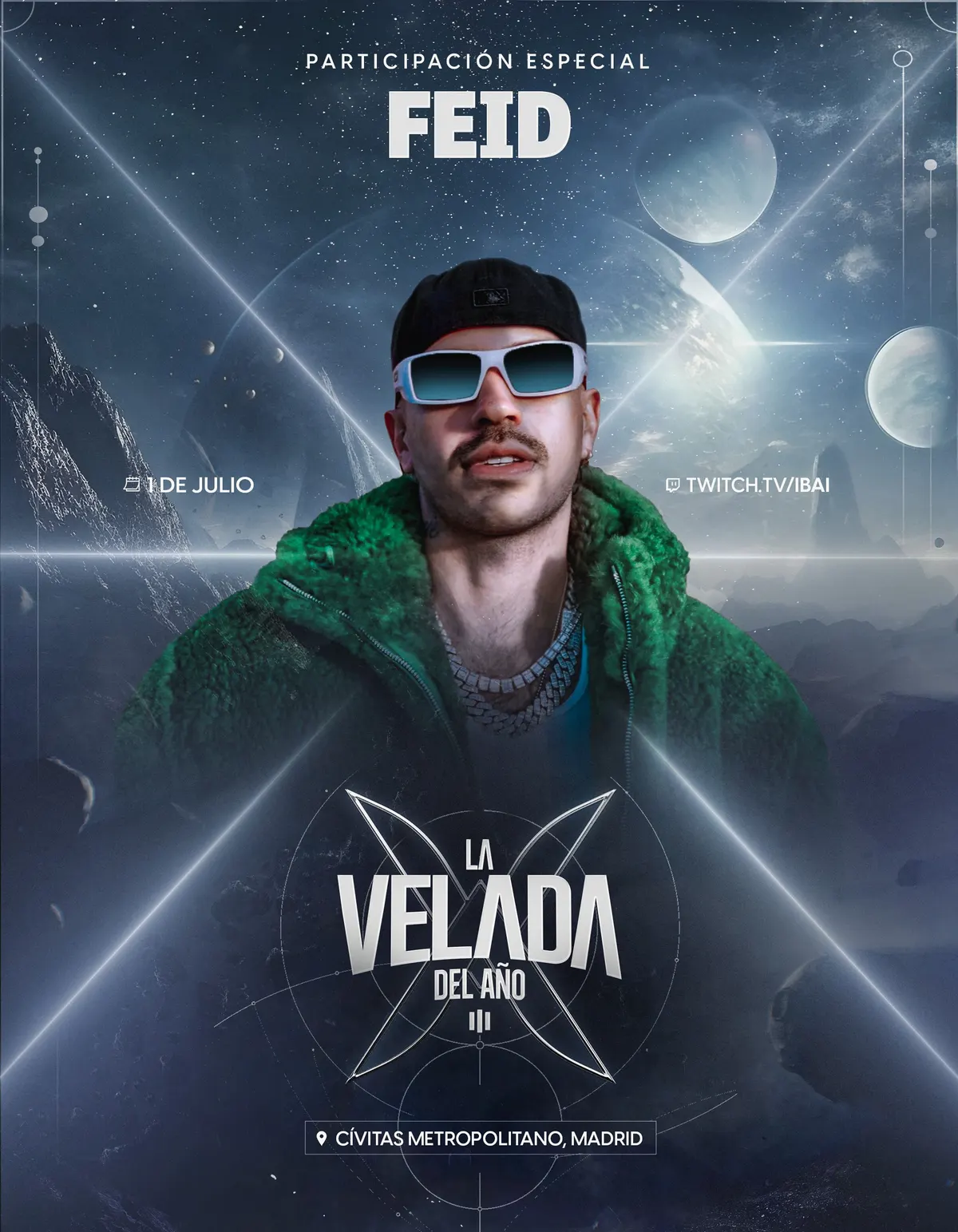 Feid — La Velada del Año III Artist Announcement