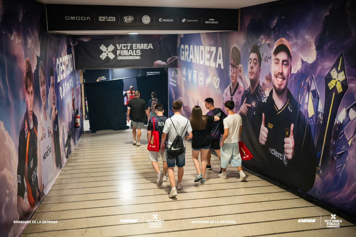 El sistema en el recinto — vista general