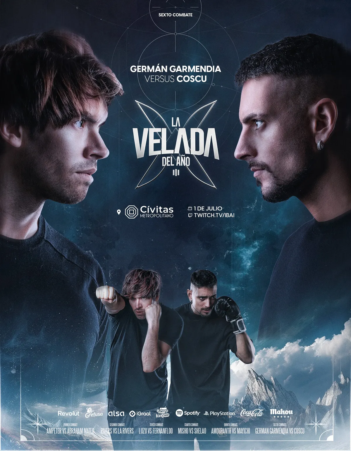 Germán Garmendia vs Coscu — La Velada del Año III