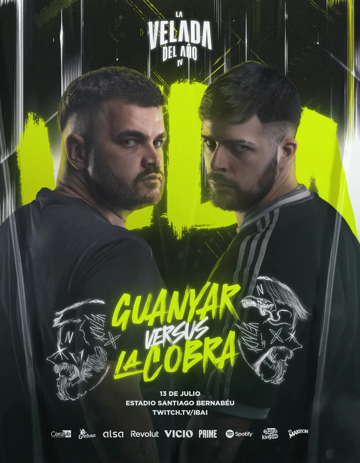 Guanyar vs La Cobra — La Velada del Año IV