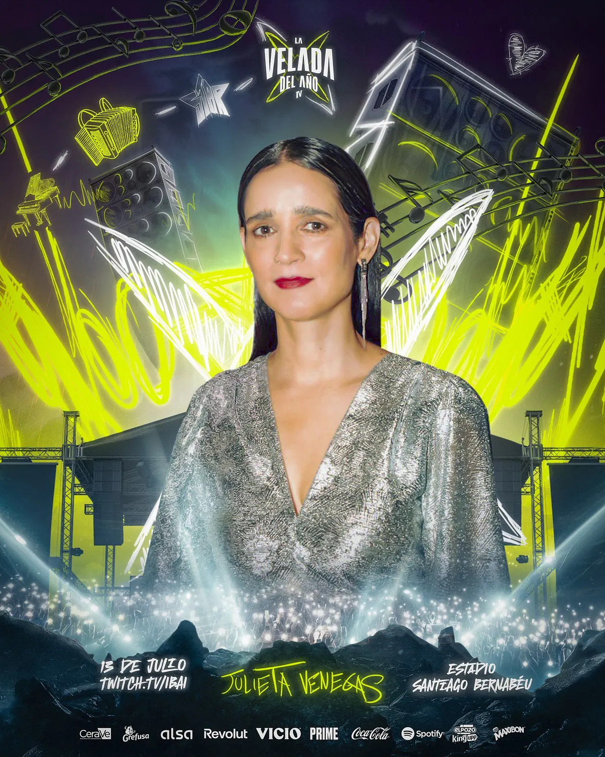 Julieta Venegas — La Velada del Año IV Artist Announcement