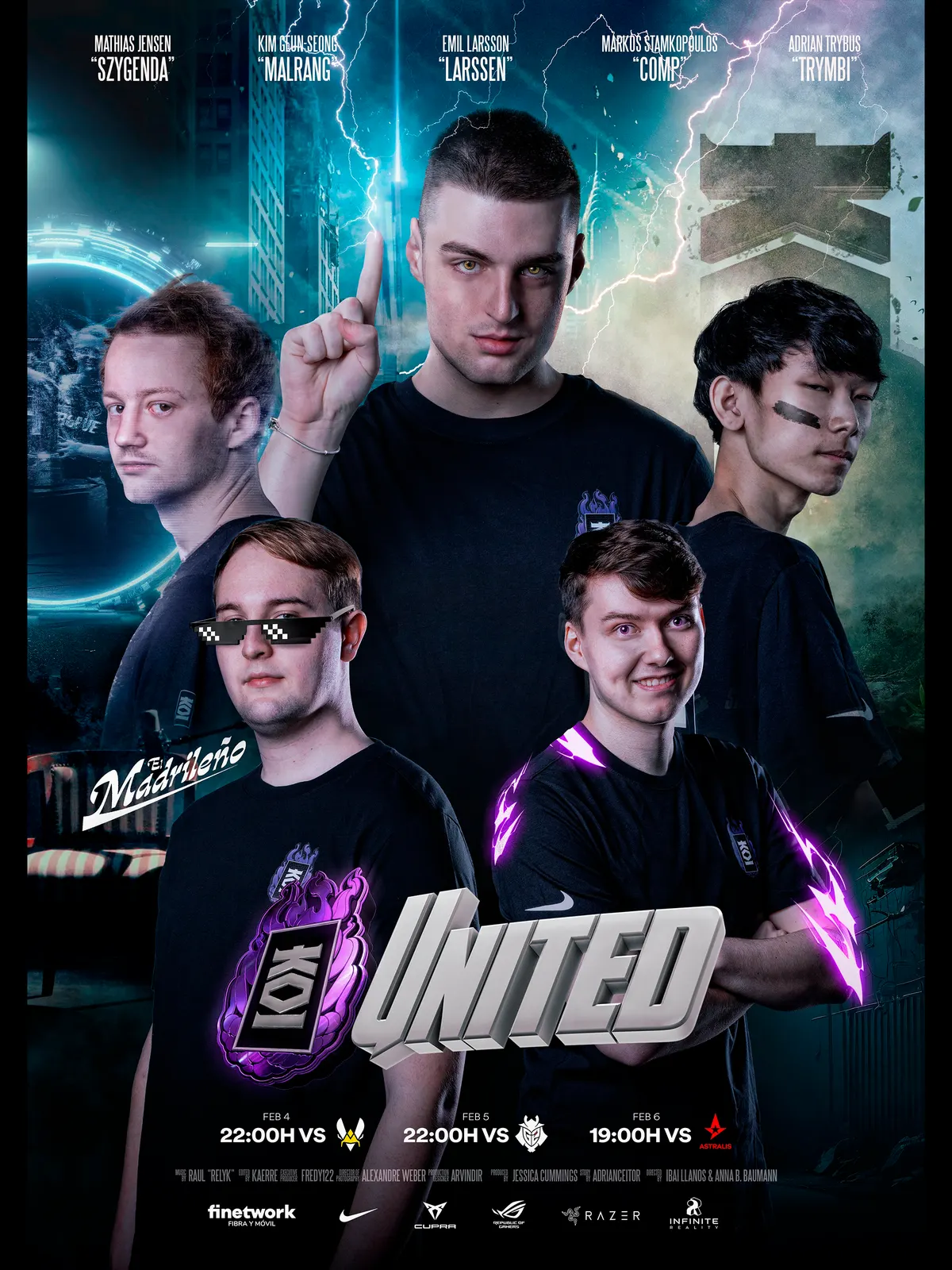 KOI United — Promotional Poster