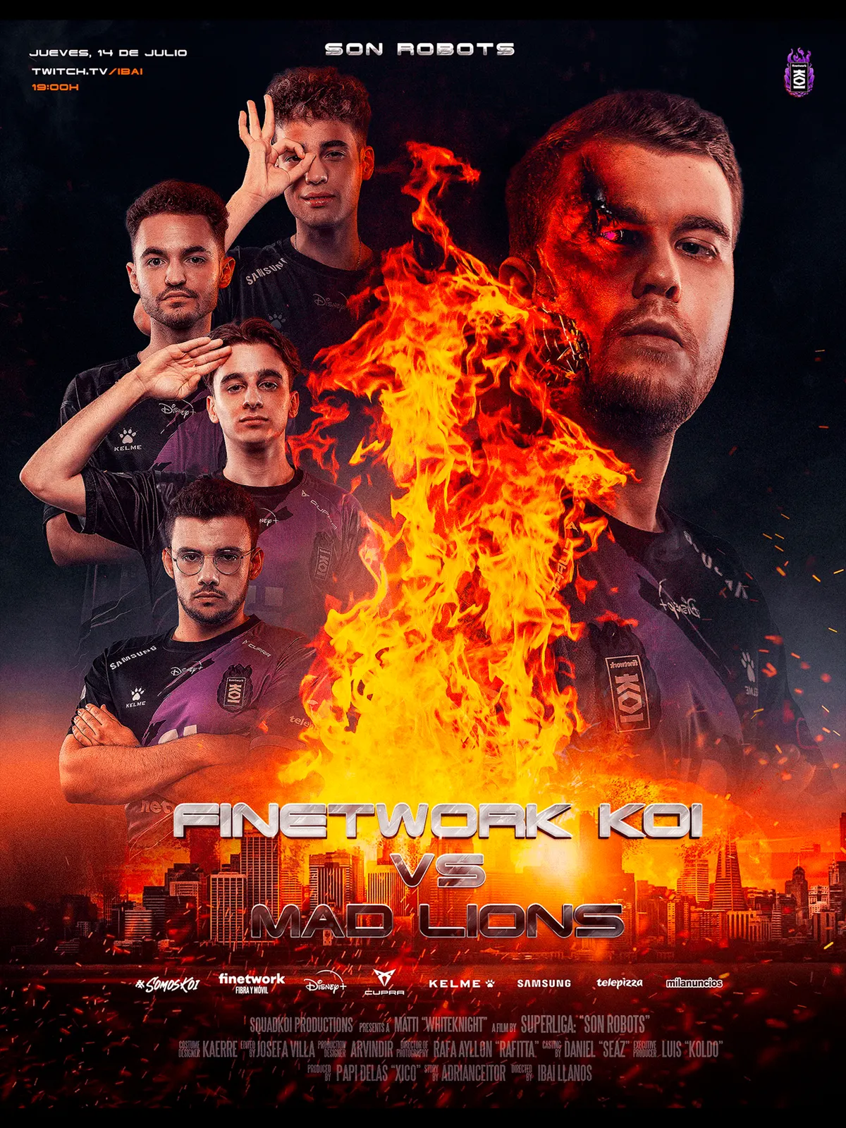 Finetwork KOI vs Mad Lions — Son Robots