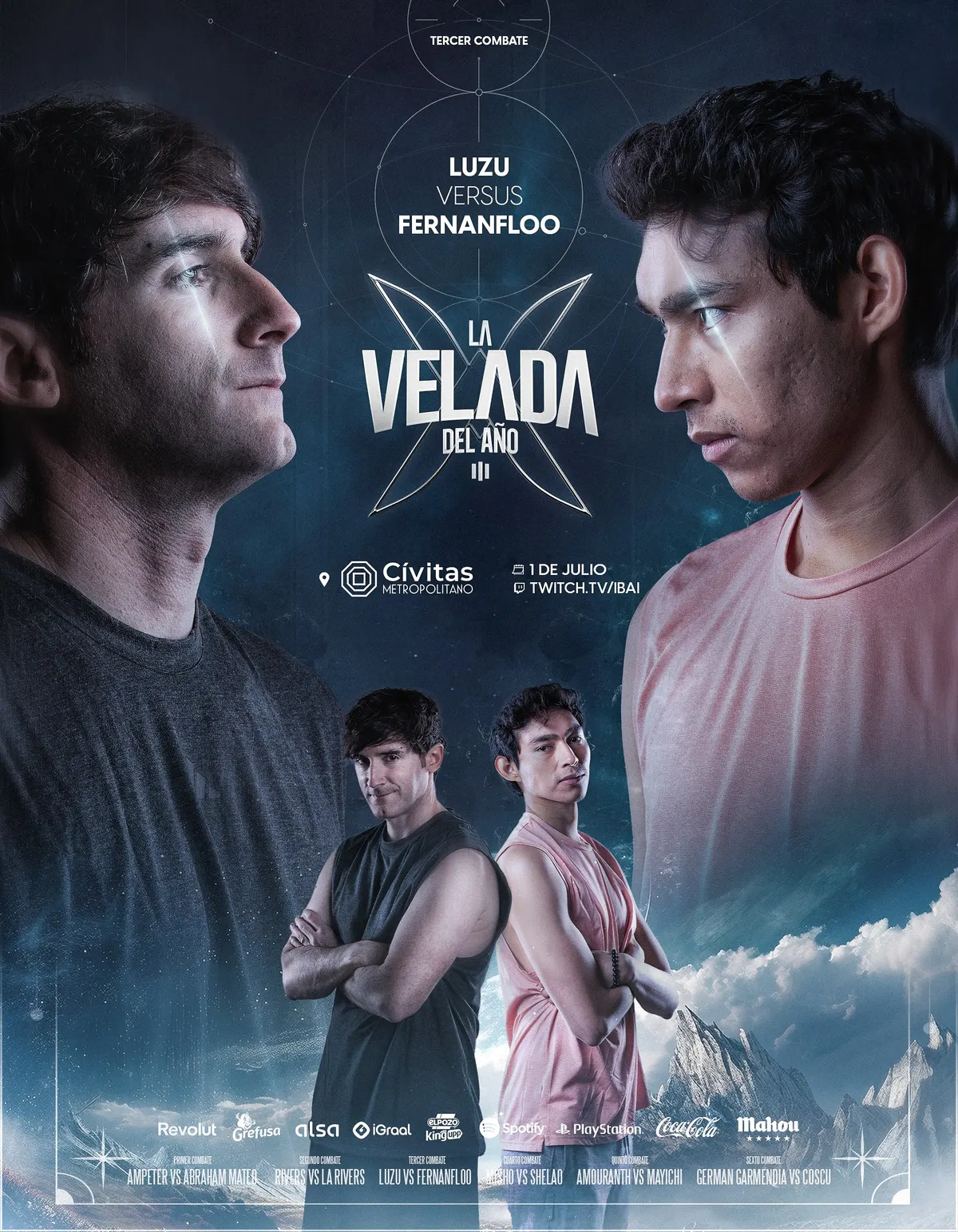 Luzu vs Fernanfloo — La Velada del Año III