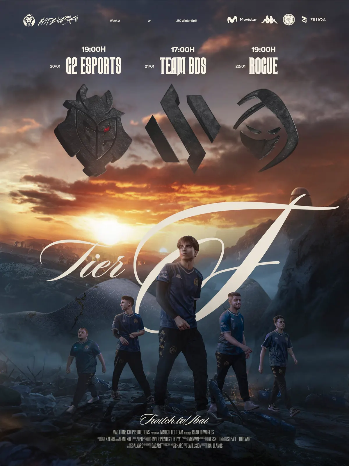 Movistar KOI — LEC Superweek Poster