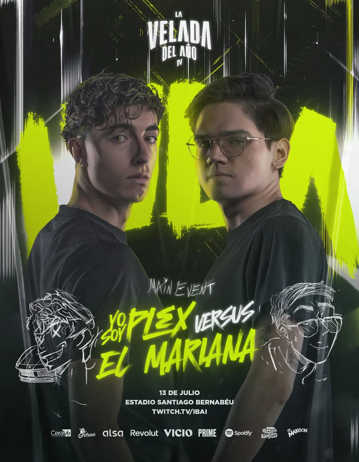 Yo Soy Plex vs El Mariana — La Velada del Año IV