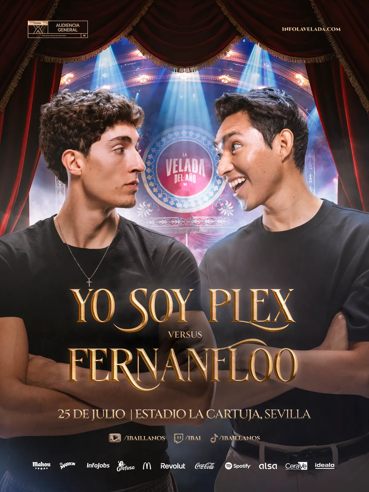 Plex vs Fernanfloo — La Velada del Año VI