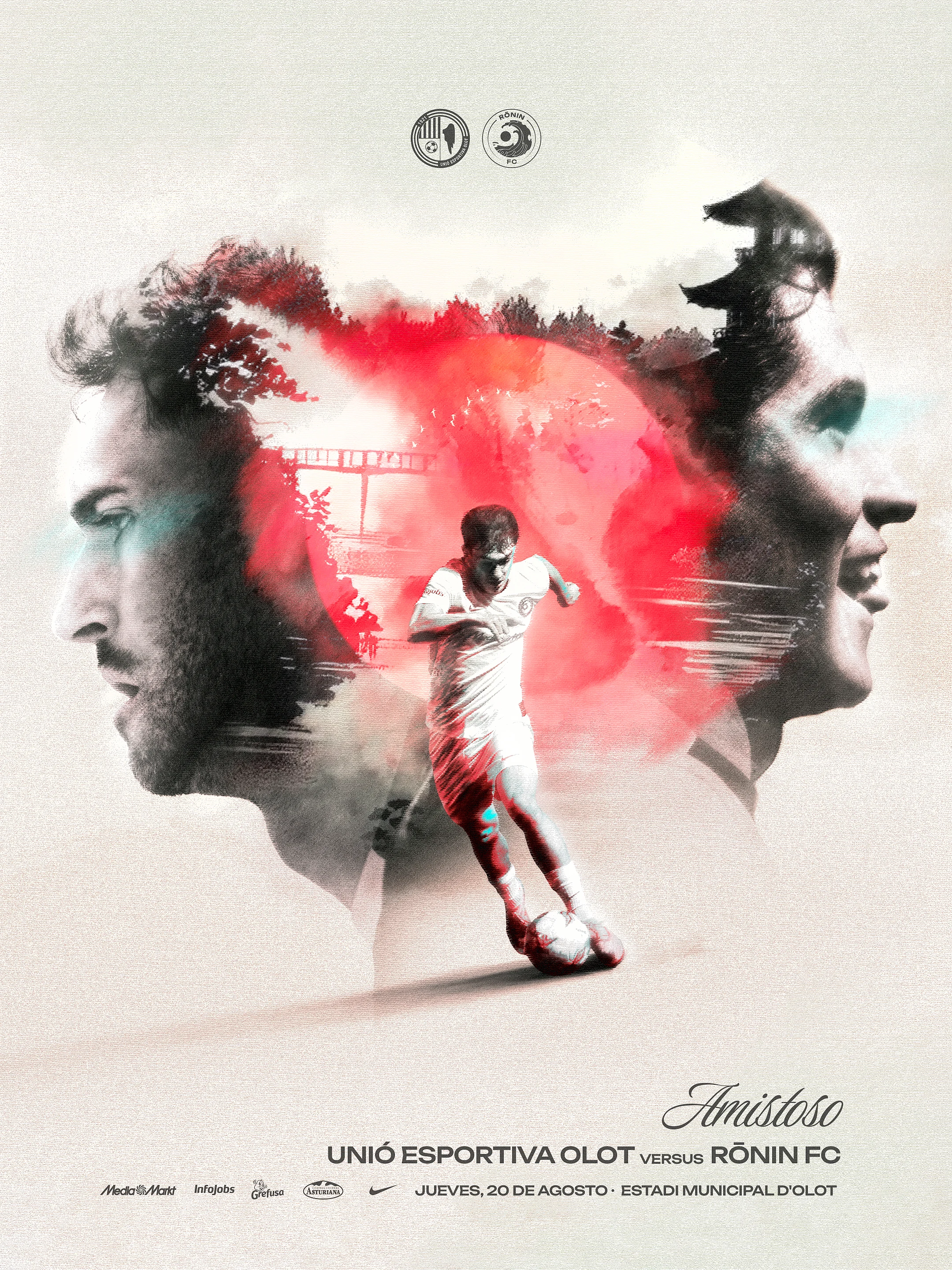 Póster vs Olot — Ronin FC