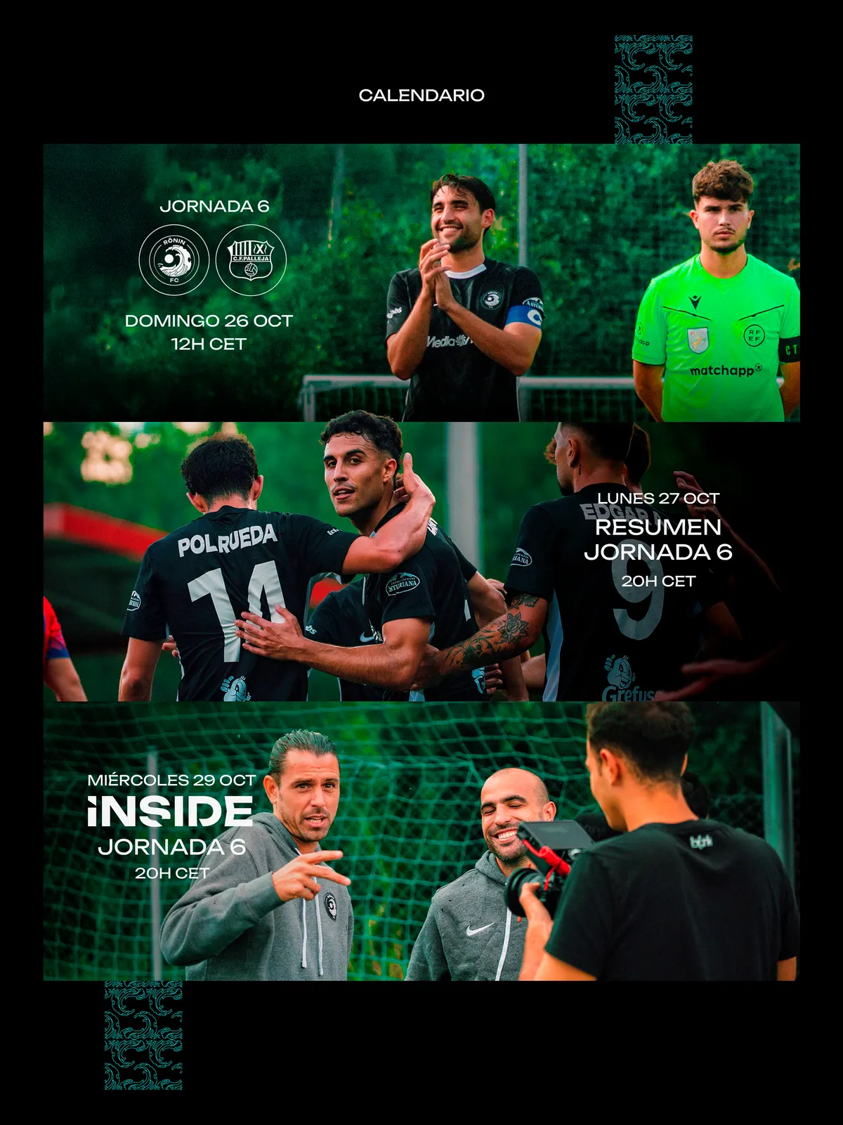 Calendario — Ronin FC