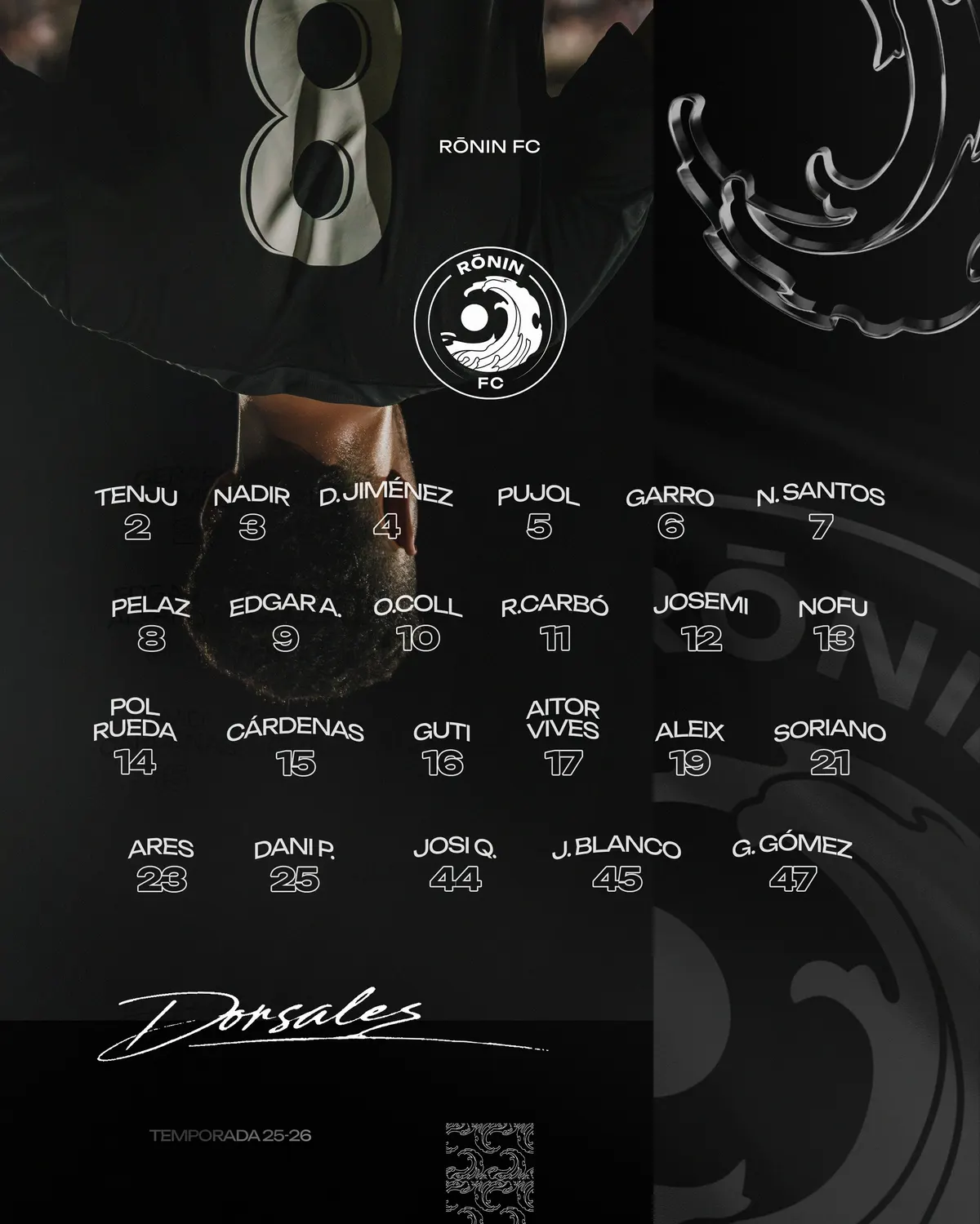 Dorsales — Ronin FC