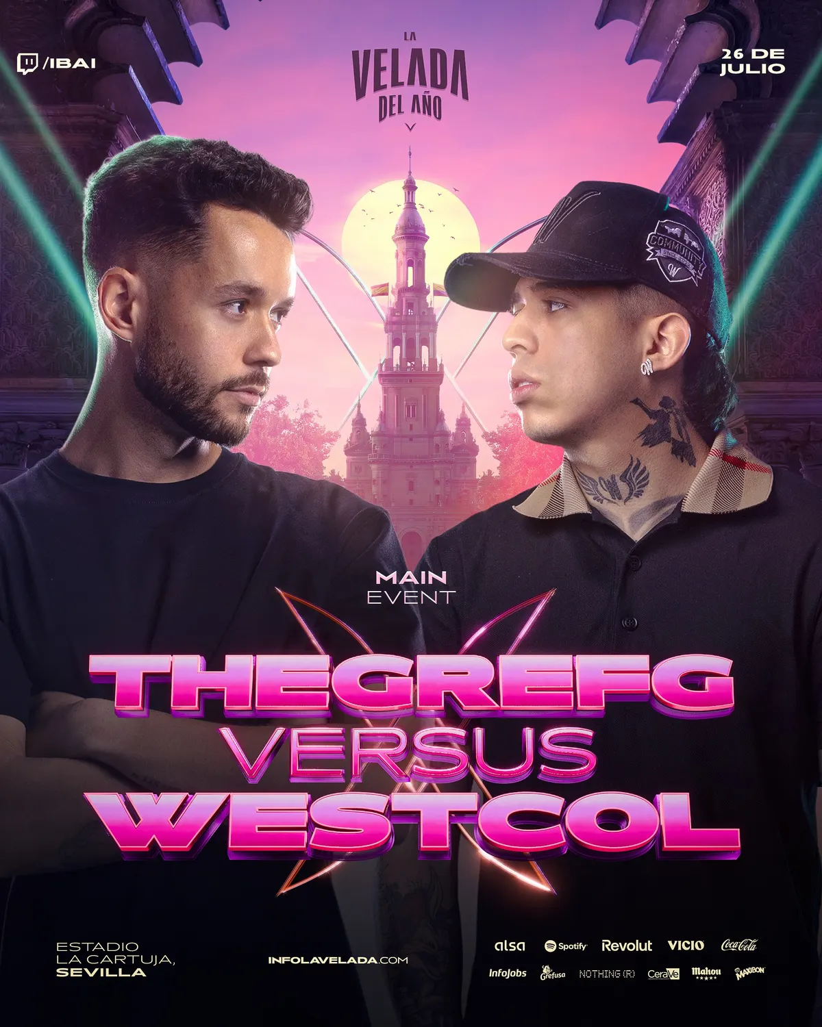TheGrefg vs WestCol — La Velada del Año V