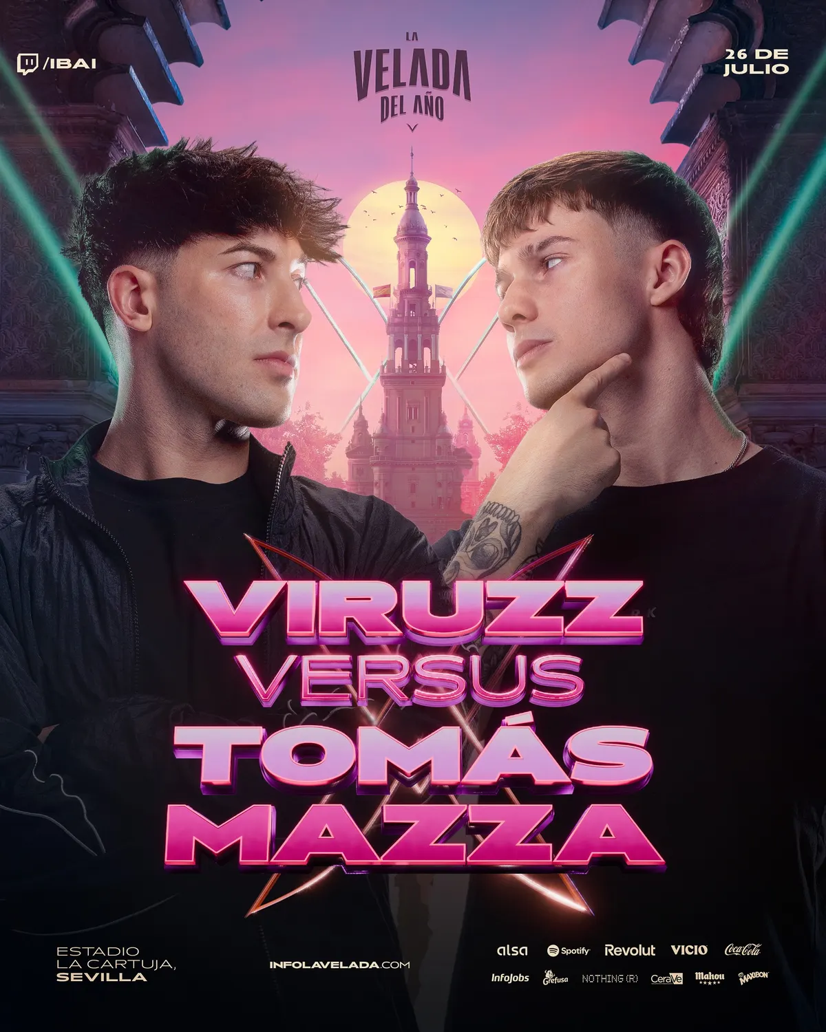 Viruzz vs Tomás Mazza — La Velada del Año V