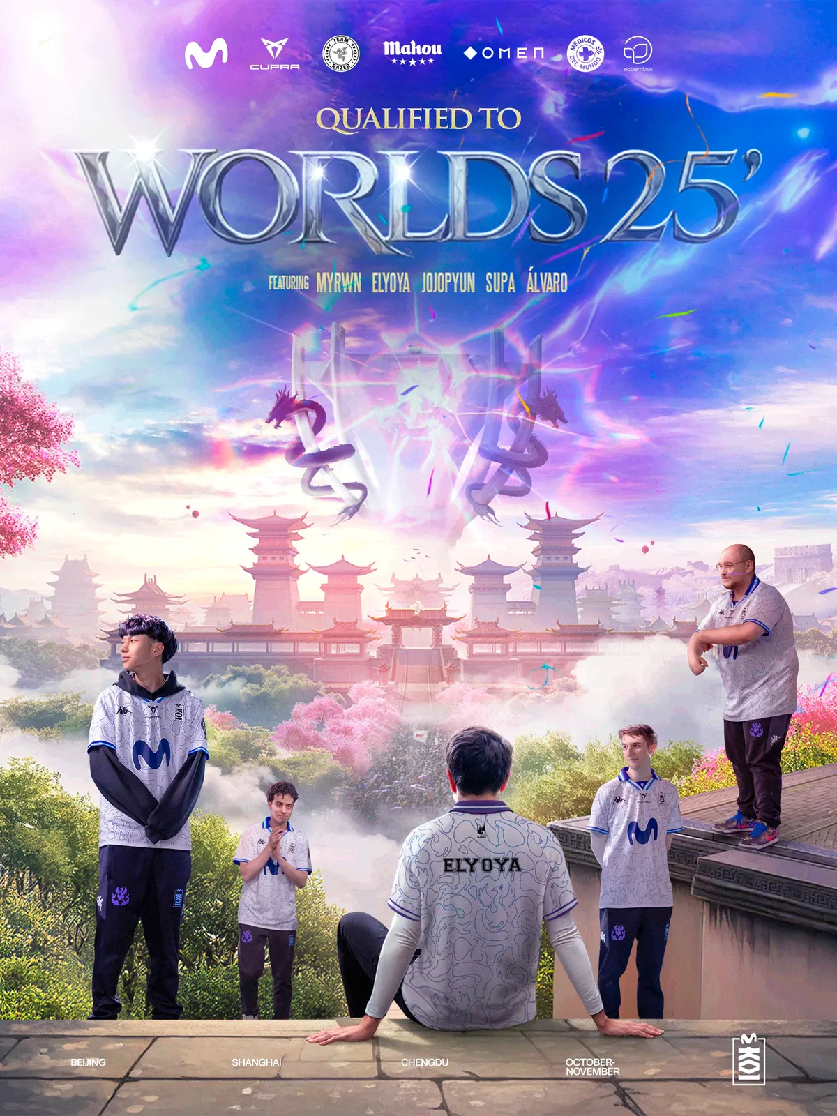 Movistar KOI — Worlds 2025 Qualification Poster